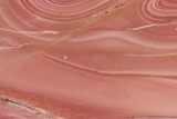Polished Pink Opal Slab - Western Australia #152107-1
